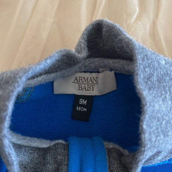 Hot Sale 🔥 Armani Tracksuit with zipped, sweatshirt - Picture 4 of 4